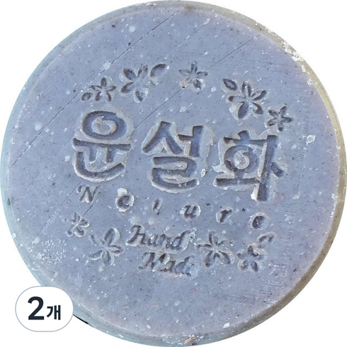 윤설화 비누 모낭충, 110g, 2개