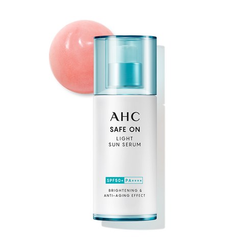 AHC 세이프 온 라이트 선 세럼 SPF50+ PA++++, 40ml, 1개