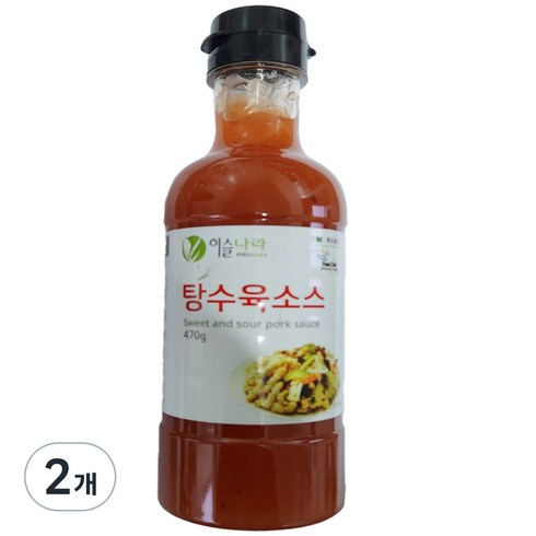 탕수육소스 - 이슬나라 탕수육소스, 2개, 470g