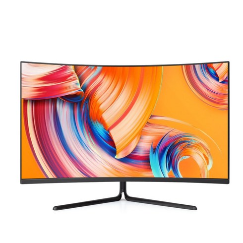 한성컴퓨터 80.1cm FHD 1500R 리얼 240 게이밍 커브드 모니터, TFG32F24V(무결점)