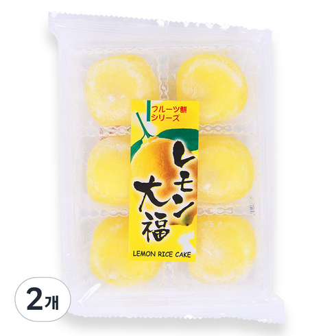 쿠보타 레몬 찹쌀떡, 150g, 2개