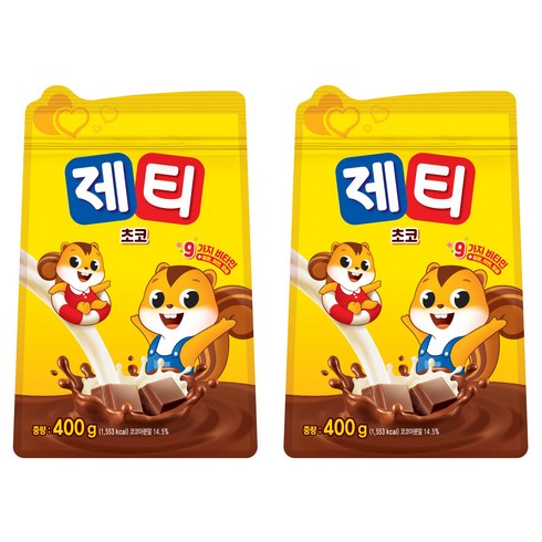 제티초코 - 제티 쵸코렛맛 분말, 400g, 1개입, 2개