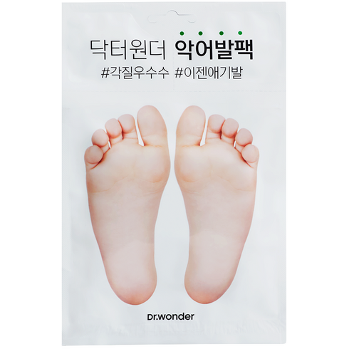 발각질제거팩 - 닥터원더 악어 발팩, 1개입, 1개