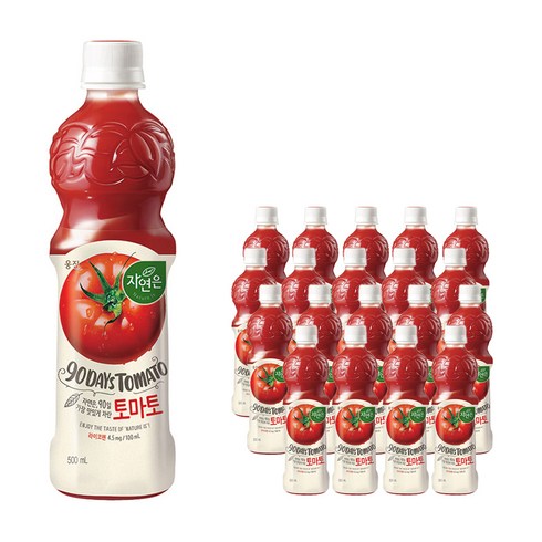 웅진 자연은 토마토, 500ml, 20개