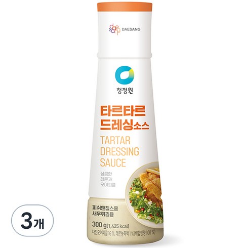 청정원 타르타르, 300g, 3개