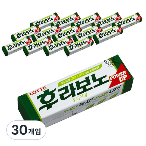 롯데제과 후라보노 오리지날 9p, 26g, 30개