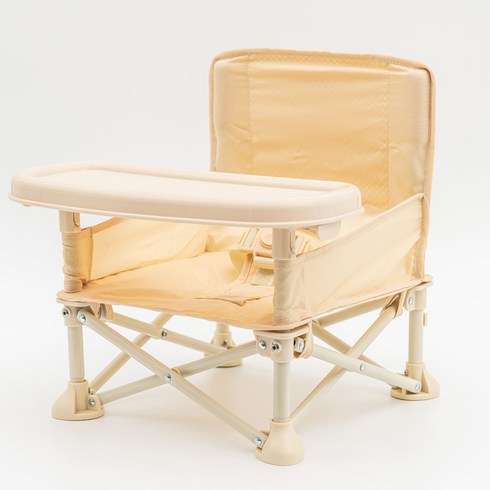 2023년 가성비 최고 아기의자 - Hoo 휴대용 부스터 아기 식탁 의자, 베이지