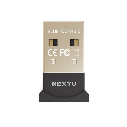넥스트유 블루투스5.0 USB 동글, NEXT-204BT, 혼합 색상
