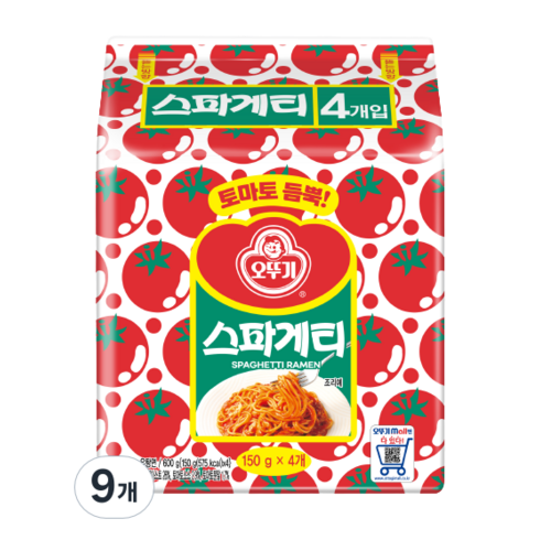 오뚜기 스파게티, 150g, 36개