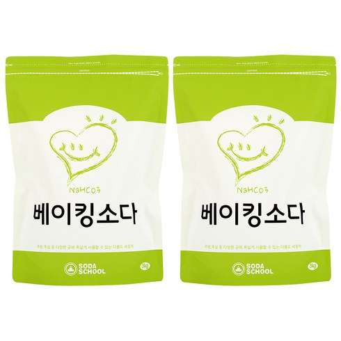 베이킹소다 대용량 3kg, 2개