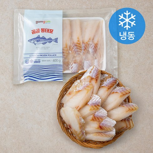 동태포 - 곰곰 동태포 (냉동), 400g, 1개