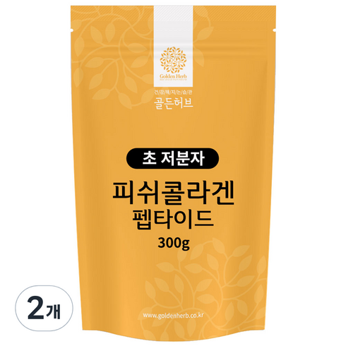 골든허브 피쉬콜라겐 펩타이드, 2개, 300g