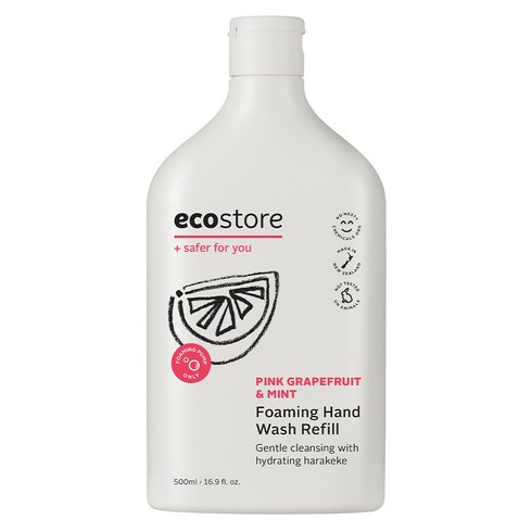 에코스토어 포밍 핸드워시 리필 핑크그레이프프룻 & 민트, 500ml, 1개