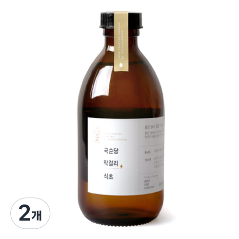 막걸리식초 - 국순당 막걸리 식초, 300ml, 2개