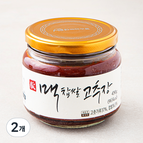 토마토고추장 - MAEK 찹쌀 고추장, 450g, 2개