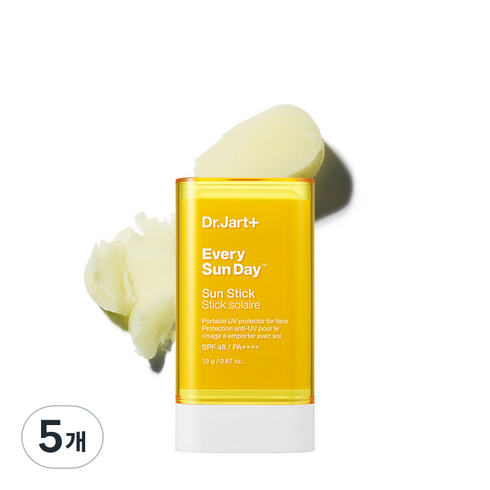 닥터자르트 에브리 선 데이 선 스틱 SPF48 PA++++, 19g, 5개