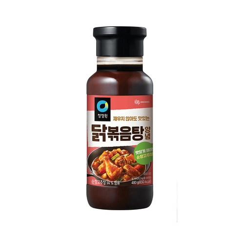 닭볶음탕양념 - 청정원 닭볶음탕양념, 480g, 1개