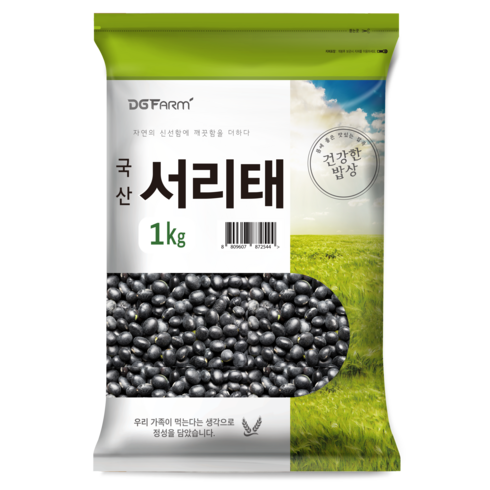 검은콩 - 건강한밥상 국산 서리태, 1kg, 1개