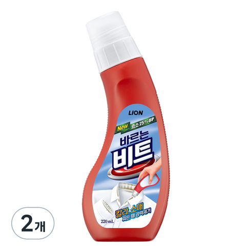 얼룩제거제 - 비트 바르는 찌든때 강력제거, 220ml, 2개