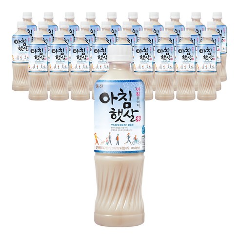 웅진 아침햇살, 500ml, 40개