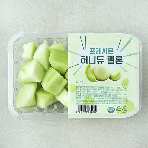 멜론 - 프레시몬 컷팅 허니듀 멜론, 1개, 850g