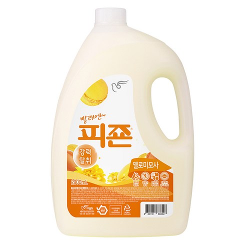 피죤 레귤러 섬유유연제 옐로미모사 본품, 2.9L, 1개