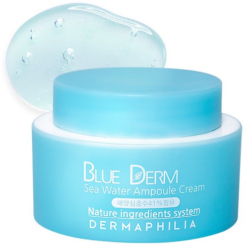 euderminerevitalizing - 더마필리아 블루덤 씨 워터 앰플 크림, 50ml, 1개