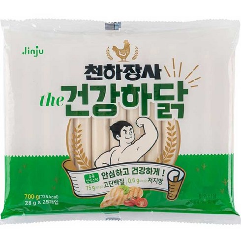 진주햄 천하장사 더 건강하닭 소시지, 700g, 1개