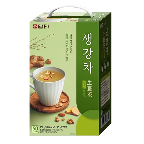 담터 생강차 플러스, 15g, 50개입, 5개