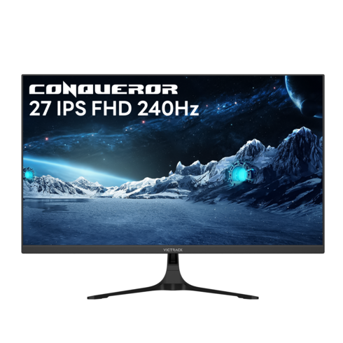 빅트랙 컨커러 후기 - 빅트랙 컨커러 68.58cm FHD 240Hz 280Hz Fast IPS 1ms FPS 게이밍 모니터 블랙, 27FM24001(일반)