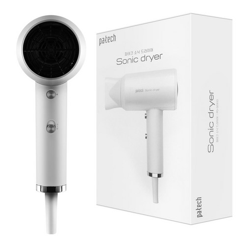 한일전자 파테크 소닉 초경량 헤어 드라이기 PD-Q5933 1800W, 화이트