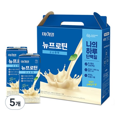 고프론 - 마이밀 뉴프로틴 고소한맛, 190ml, 80개