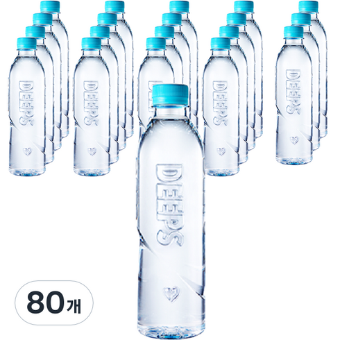 딥스 에코블루, 80개, 500ml