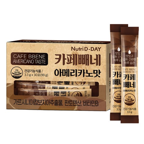 2023년 가성비 최고 오늘부터슬림카페 - 뉴트리디데이 다이어트 카페빼네 아메리카노맛, 99g, 1개