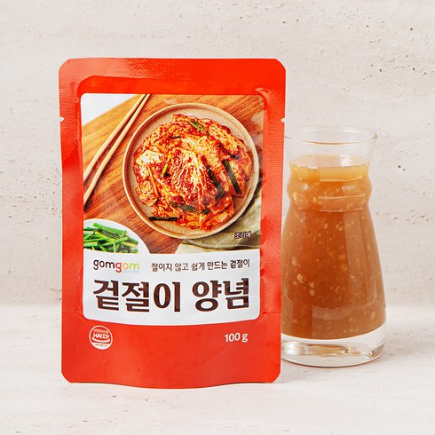 겉절이양념 - 곰곰 겉절이 양념, 100g, 1개