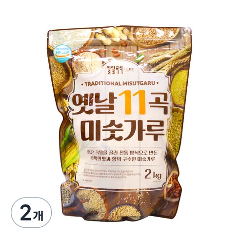 미숫가루구매 - 태광선식 옛날 11곡 미숫가루, 2kg, 2개