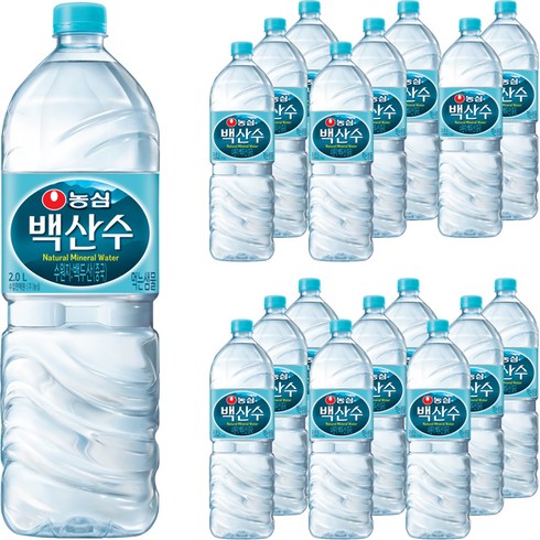 농심 백산수, 2L, 18개