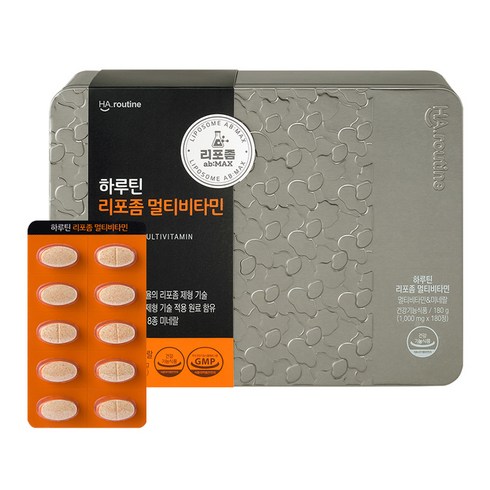 하루틴 리포좀 멀티비타민, 180정, 1개