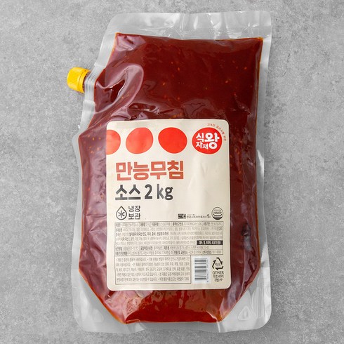 양념게장소스 - 식자재왕 만능무침 소스, 2kg, 1개