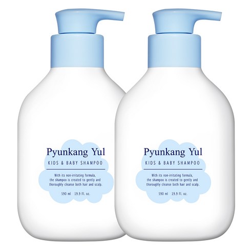 편강율 키즈 앤 베이비 샴푸 스위트 오렌지, 590ml, 2개