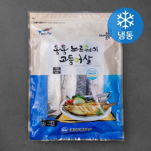 가시제거연구소 고등어밥상 노르웨이 순살 대자 고등어 4팩 총 4kg - 통통 노르웨이 고등어살 (냉동), 1kg, 1팩