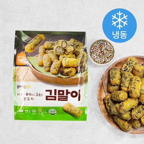 곰곰 김말이 (냉동), 400g, 1개