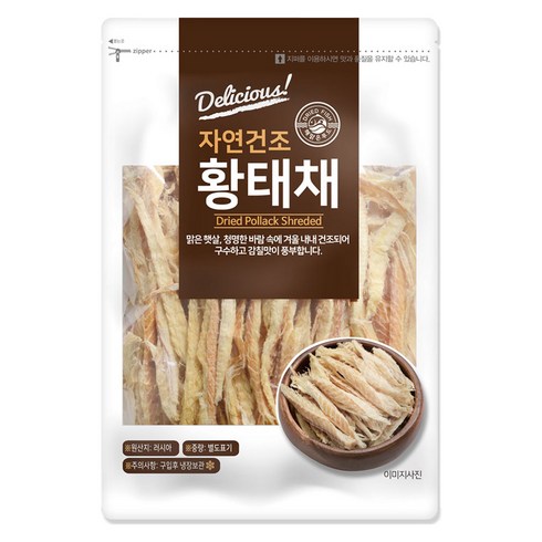 황태채 - 해맑은푸드 황태채, 400g, 1개