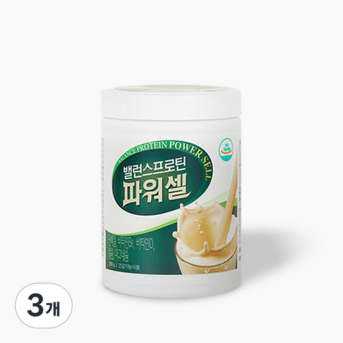 밸런스프로틴 파워셀 단백질 파우더, 288g, 3개