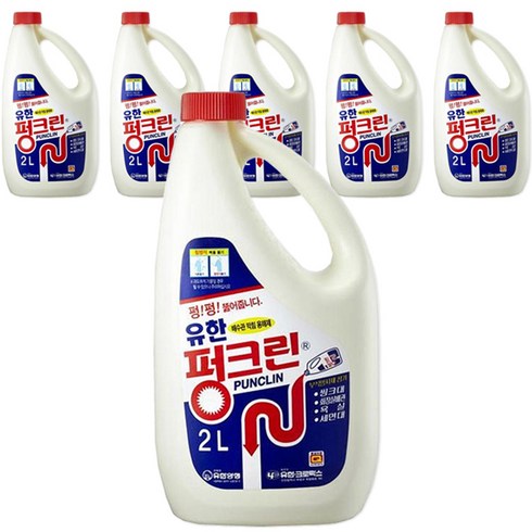 뚜러뻥 - 유한양행 유한 펑크린 2L, 6개