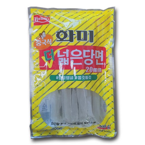 중국당면 - 화미 중국식 더 넓은 당면 20mm, 300g, 1개