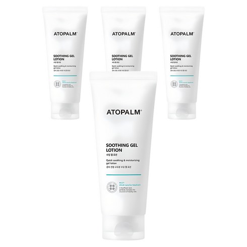 아토팜 수딩 젤 로션, 200ml, 4개