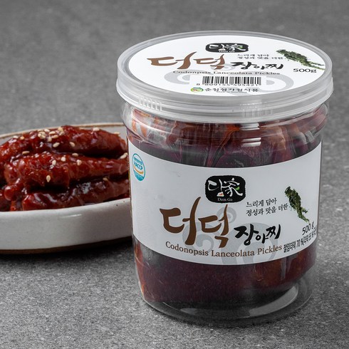 더덕장아찌 - 담가 더덕장아찌, 500g, 1개