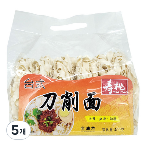 도삭면 - 도삭면, 400g, 5개