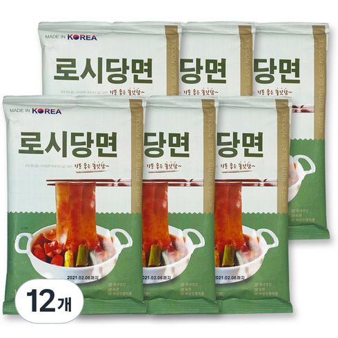 로시당면, 150g, 12개